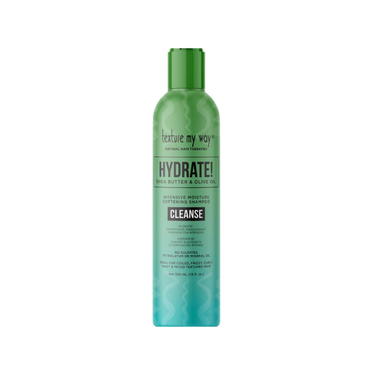 TEXTURE MY WAY HYDRATE! SHEA BUTTER SHAMPOO – 12 OZ - ANNS BEAUTY SUPPLY
